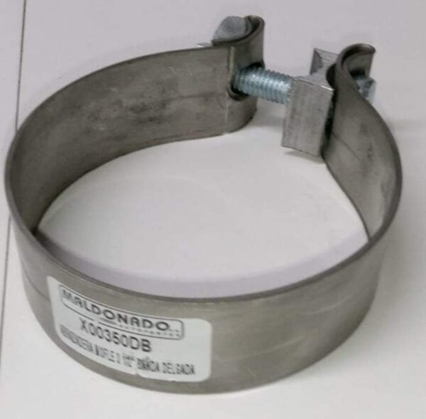 ABRAZADERA MOFLE 3 1/2" BANDA DELGADA